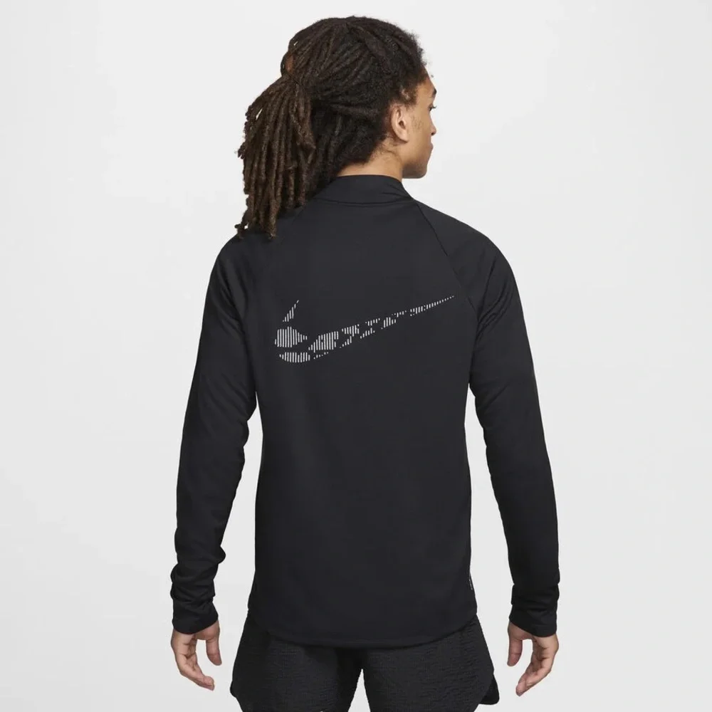 Nike Run Division Men's Dri-FIT 1/2-Zip black Running Top jacket FZ0620-010